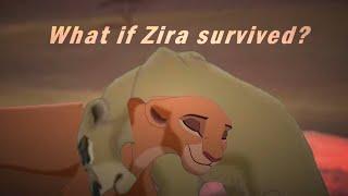 What if Zira survived? (Lion King AU)