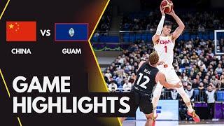 CHINA VS GUAM | FIBA Asia Cup 2025 Qualifiers | Full Game Highlights | Nov 21, 2024