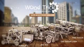 "Collection of models" - Wood Trick 3D wooden model kits