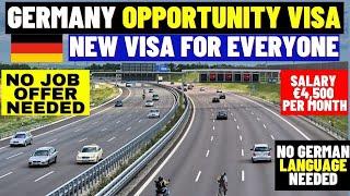 Germany Opportunity Card Visa 2024: Everyone Is Eligible: Germany New Work Visa: No Age Limit