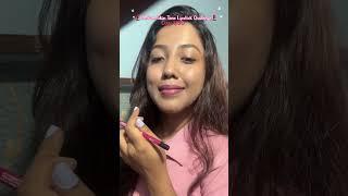 Lipstick Challenge️Comment down to know the shade names #lipduo #lipcolor #lipsmacker
