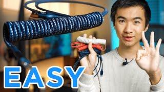 How to Make a Coiled Cable (Quick & Easy)