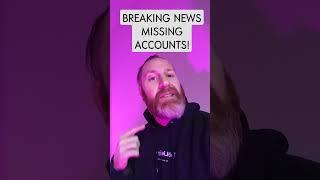 60K STELLAR XLM accounts missing! BREAKING STORY.
