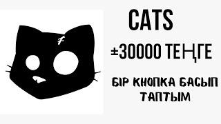 +30000 ТЕҢГЕ ДИВАНДА ОТЫРЫП АҚША ТАП CATS MEMEFI HAMSTER COMBAT