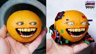 [FNF] Making Corrupted Annoying Orange Sculpture SLICED [Learn With Pibby] - Friday Night Funkin'