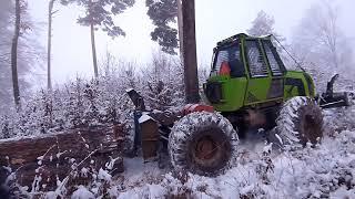 #Skidder Orvex LT 100 Ťažba dreva Working in forest