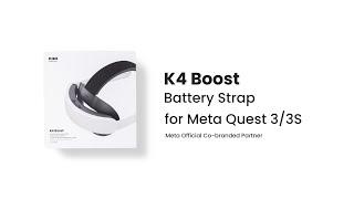 Unboxing KIWI design K4 Boost Battery Strap for Quest 3/3S