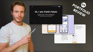 Junior UX Designer Portfolio Review (Make these changes, get more job interviews)