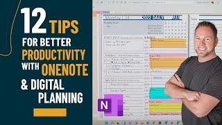 Best 12 OneNote Tips for Better Productivity with Digital Planning