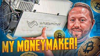 How much MONEY will a BITCOIN Miner Make You? Whatsminer M30S+