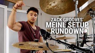 Meinl Cymbals - Zack Grooves' Meinl Setup Rundown