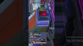 THE DRONE WAS GLITCHING ON OCTANE TOO!!  #apexlegends #season24 #takeover #lifeline #ash #meta