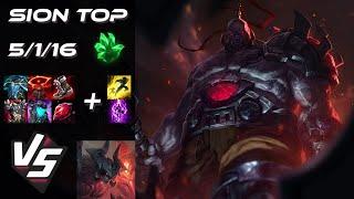 TOP Sion vs Aatrox - EU Grandmaster Patch 14.20