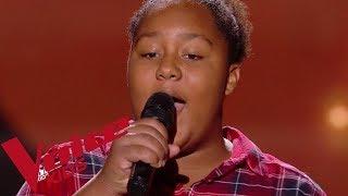 Bob Marley - Redemption song | Mélia | The Voice Kids France 2018 | Blind Audition