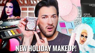 Testing NEW overhyped Holiday Makeup launches! are they cash grabs?