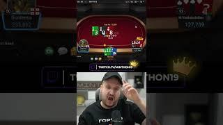Без сомнений за банк $152k #Shorts #poker #Minthon19