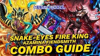 UPDATE SNAKE-EYES FIRE KING! NEW AZAMINA FIENDSMITH [ Yu-Gi-Oh! Master Duel ]