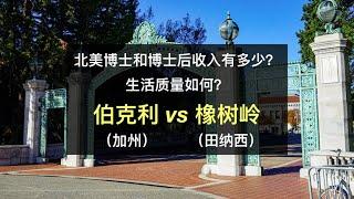 北美博士和博士后收入有多少？生活质量如何？（1) 伯克利 vs 橡树岭