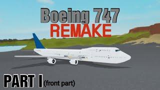 Boeing 747-400 Remake || plane crazy heavy plane || |Tutorial part 1