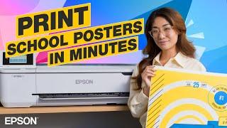 Epson Print Automate | Fast and Easy Poster Printing