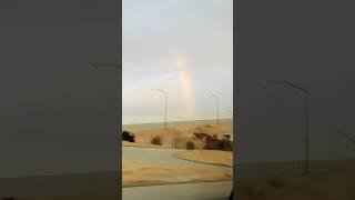 Rainbow while on my road trip