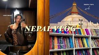 nepal vlog | boudha cafes, chupa shopping, losar, welcome dinner | tibetan vlogger