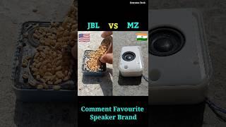 Wheat vs JBl & MZ Portable Bluetooth Speaker Bass Test , bass test speaker