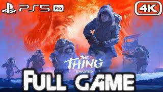 THE THING REMASTERED Gameplay Walkthrough FULL GAME (4K 60FPS) No Commentary