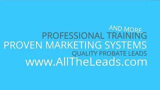 GET MORE LISTINGS AND CLOSE MORE DEALS WITH PROBATE LEADS FOR REAL ESTATE AGENTS AND INVESTORS