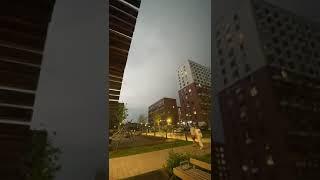 Москва. Дождь.