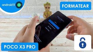 Formatear Xiaomi Poco X3 Pro | Android 11