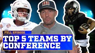 Joel Klatt ranks the Top 5 Teams in the Big Ten, SEC, Big 12 and Non-Power 4