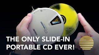 Sony D-EJ01 / D-E01 • The only SLIDE-IN portable CD Player ever. From Discman to CD Walkman in 1999