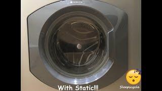 WASHING MACHINE Spin Cycle - Black Screen With Static - 8 Hours