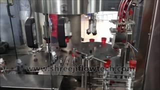 4 HEAD PICK & PLACE PRESS SNAP FIT CAPPING MACHINE - Shreeji Flowtech Systems