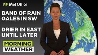 13/06/24 – Rain moving in from the west – Morning Weather Forecast UK – Met Office Weather