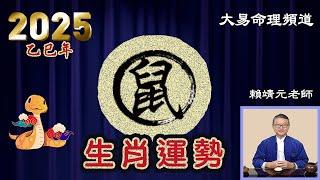 2025年 鼠 生肖運勢｜2025 生肖「鼠」 完整版｜2025年 运势 鼠｜乙巳年運勢  鼠 2025｜2025年 运途 鼠｜鼠 生肖运程 2025｜大易命理頻道｜賴靖元 老師｜CC 字幕