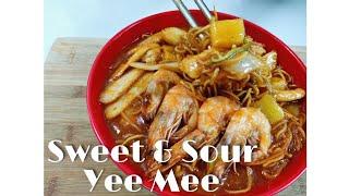 Braised Yee Mee | Yee Mee Masak Masam & Manis | Cooking with Sheryl