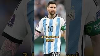 Top 10 Richest Footballer In The World#shorts #viral #football