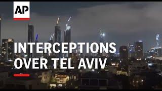 Loud explosions and interceptions over Tel Aviv as Iran launches new wave of missiles