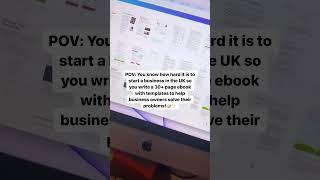 New UK business starter ebook  #smallbusinessuk #ukbusiness