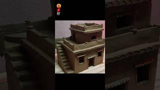 Making and Design Indian House  #niroyadavartcraft #housedesign #shorts