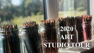 FULL ARTIST STUDIO TOUR!! | 2020