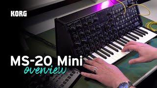 MS-20 Mini overview - all the power, 86% the size!