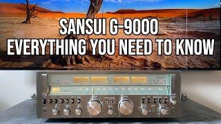 Sansui G-9000 Deep Dive Featuring a Restored G-901DB - History, Controls, Connections, Bench Testing