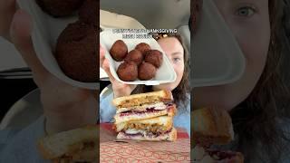 Trying Denny's NEW Thanksgiving Menu (MAPLE Donut Holes)  | Food Review #thanksgiving #fastfood