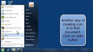 Create Desktop Shortcut Computer Lesson