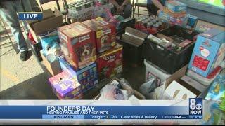 Founders Day: Nexstar/KLAS-TV works to collect food, supplies for pets