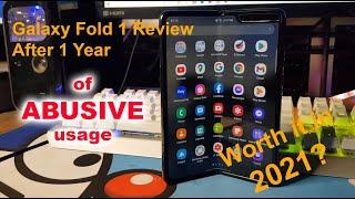 Original Galaxy Fold Review After 1 Year of Abusive Usage | Is it worth in 2021? + $100 GIVEAWAY!