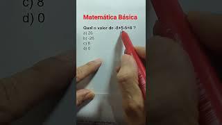 Matemática Básica #matemática